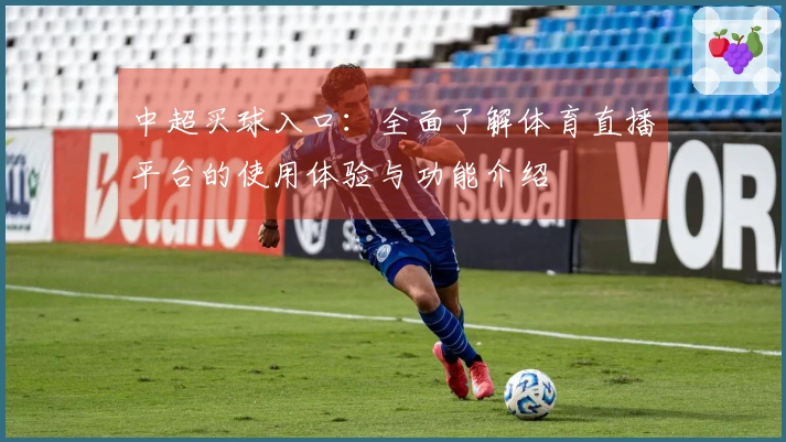 中超买球入口：全面了解体育直播平台的使用体验与功能介绍
